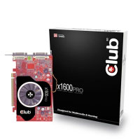 Club3d Radeon X1600PRO, 256MB DDR3 (CGAX-P166ZDD)